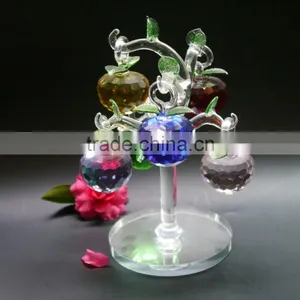 Unique Crystal Apple Treefor Wedding Gift and Home Decoration thumbnail-4