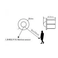 Recessed Motion Sensor Switch for LED Lighting thumbnail-3