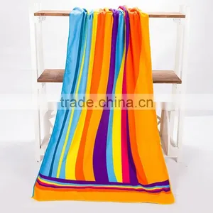 Velour Reactive Printing Beach Towel Photo Printed Velour Beach Towel thumbnail-1