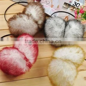 Fashion Lady's Winter Ear Warmers Ear Muffs thumbnail-1