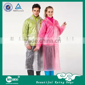 Unique Elegant Transparent Long Pvc Raincoat thumbnail-1
