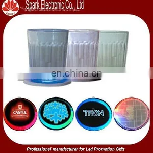 Super Thin Flash Blinking LED Flashing Coaster thumbnail-1