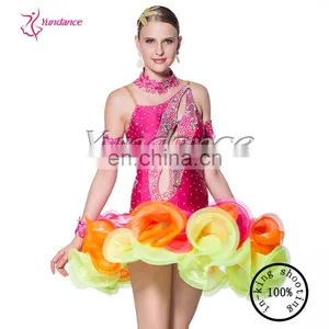 L-10212 China Manufacturer High Quality Free Size Latin Costumes for Women thumbnail-1