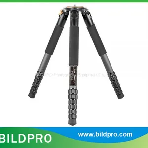 BIG Heavy Tripod Telescopic Stand Carbon Fiber Tripod For Camera Foot Spike 40KG thumbnail-1