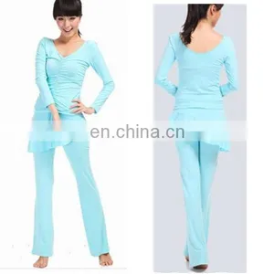Ladies Fashion Long Sleeve Yoga Apparel thumbnail-1