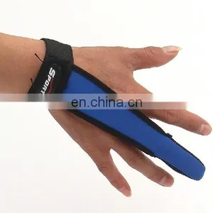 Fishing Finger Stall Protector Adjustable Elastic Single Finger Casting Glove thumbnail-1