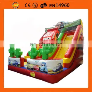 Top Quality Giant Inflatable Car Slide,gaint Dry Slide thumbnail-1