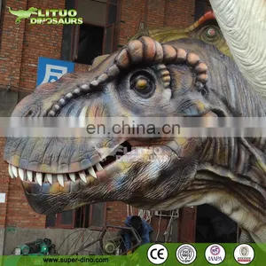 China Dinosaur Park 3d Movies Life-size Animatronic Dinosaur, Simulation Decorative Attractive thumbnail-4