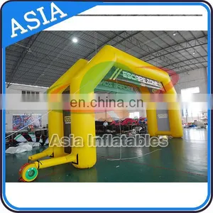 Constant Blower Sewing Double Legs Inflatable Arch Gate Advertising thumbnail-1