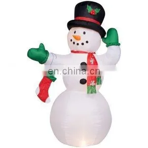 Inflatable Snowman, Inflatable Christmas Snowman thumbnail-1