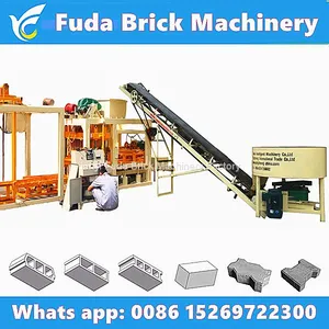 QT4-26C or QT4-25 Shengya Automatic Concrete Block Machine, Habiterra Block Production Line thumbnail-3