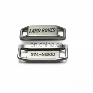 Bag Accessories Popular Fashionable Type Metal Zinc Alloy Tag Custom Metal Plate thumbnail-2