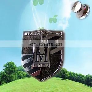 [ Quality and Quantity Assured ] Classic Black and Silver Shield Badge thumbnail-1