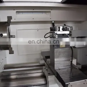 Automatic Probe Cutting Alloy Wheel Repair CNC Lathe CK6180W thumbnail-2