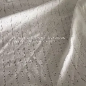 Infant Cotton Ribbed Knit Jacquard Breathable Home Service Close-fitting Fabric thumbnail-2