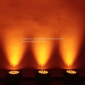 WIFI RGBWA+UV 6in1 Dmx Led Stage Lighting,par Led Lighting,disco Lights,dj Lights for Wedding DJ thumbnail-2