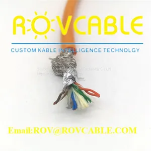 Rugged Orange PUR Underwater Cable thumbnail-1