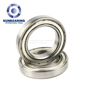 SUNBEARING 6302 Deep Groove Ball Bearing Sliver 15*42*13mm Stainless Steel thumbnail-2
