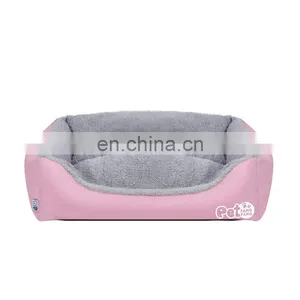 2020 Square Amazon Washable Cat 2020 Cheap OEM&ODM Cat Wholesale Dog Bed Luxury Washable thumbnail-1