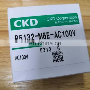 CKD Miniature Solenoid ValveP5132-M6E-AC100V DC24V thumbnail-4