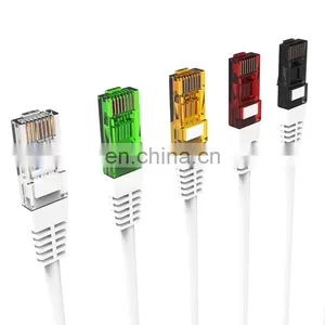 Cat6 Sftp 4pr 23awg Thin Slim 0.5mm Cca Cable Cat6 Utp Jumper Cable Patch Cord thumbnail-2