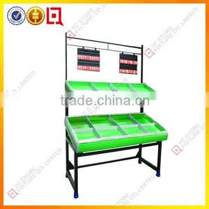 3 Shelves Metal Swivel Display Rack thumbnail-6