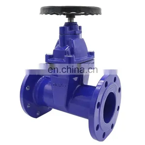 Bundor DN50-1200 GGG50 Resilient Seat 12 Inch Sluice 200mm Gate Valve Price Dierct Buried Gate Valve thumbnail-1