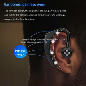OEM China Hotrain E9 ABS Plastic Waterproof 270 Degree Rotation True Wireless Stereo TWS Wireless Bluetooth4.2 Single Supra-aural Earphone thumbnail-5