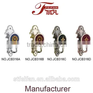 JCB316 ABCD Curtain Tiebacks Double Hook thumbnail-1