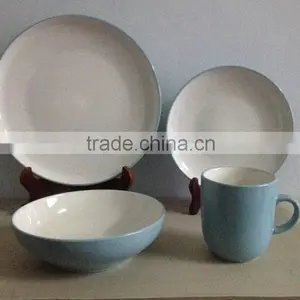 2016 STOCKED C GRADE STONEWARE DINNER SET VERY LOW PRICE thumbnail-4