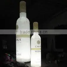 Custom Arrival Giant Inflatable Advertising Bottle With Led Light thumbnail-1