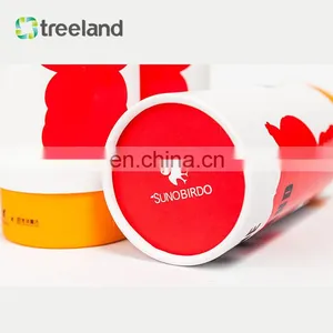 Factory Packaging Paper Cans Circular Tube Box Custom Logo Applicable Cosmetic Perfume Cream Food thumbnail-5