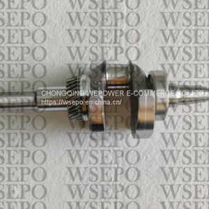 Key Straight Type Crankshaft With Gear and Bearing Fits for 173f 177f Gx240 Gx270 Gas Engine Applied for Water Pump Etc. thumbnail-1