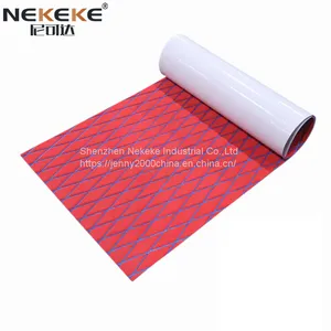 NEKEKE 6mm Red + Blue + Diamond on Surface Boat Yacht Marine EVA Deck Foam Sheet Composite Outdoor Decking thumbnail-2