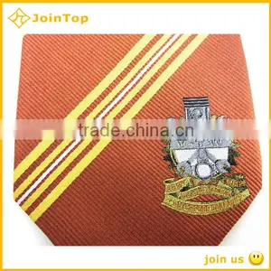 Fashion Woven Striped Silk Necktie thumbnail-3