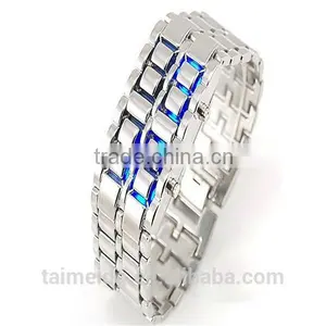 Plastic Iron Samurai Led Watch/Gold Iron Samurai Led Watch Quality Choice thumbnail-1