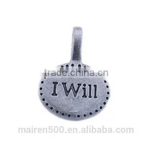 2016 New Products Vintage Silver Pendant Charms thumbnail-3