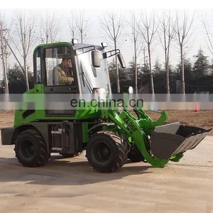 High Quality 800kgs 0.8 Ton CE Wheel Loader Stone Bucket Loader ZL08F thumbnail-5
