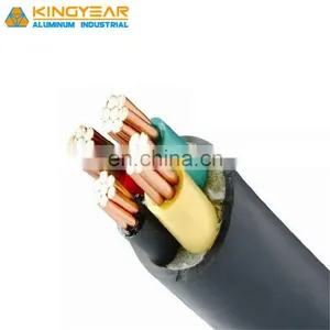 Power Cable 4c 240 25mm 250mm 4c x 300mm2 06 1kv Multi Size Copper Core XLPE Insulated Steel Wire Armoured Power Cable thumbnail-5