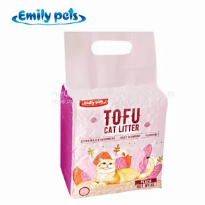 Clumping Tofu Cat Litter 100% Natural for Cats China Wholesale thumbnail-4