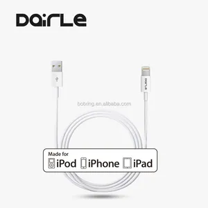 Good Quality White MFi Power Cord Portable Phone Charger for Cable Iphone Certificated MFi Original for Iphone 5 6 7 8 X thumbnail-1