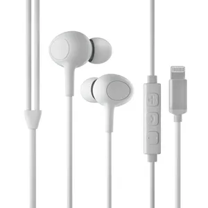 Factory Price MFi Licensed Earphones With Lightning Connector Stereo Headphone for IPhone 11/11pro thumbnail-1