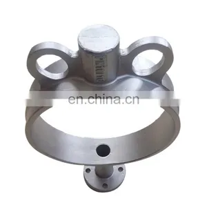DN80 DN300 Cast Iron Vales Body Bore Head With Top Flange Wafer Type Butterfly Valve Body Casting Foundry thumbnail-3