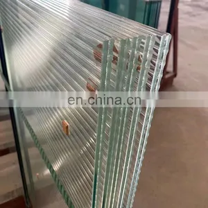 5+5mm Fluted Low Iron Tempered Laminated Glass thumbnail-2