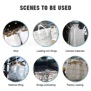 Industrial Plastic FIBC Jumbo Bags Woven Polypropylene Flexible Container thumbnail-5