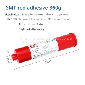 SMT Patch With Red Adhesive, Steel Plastic Mesh, Copper Mesh, Scraping Adhesive Patch Processing, High-temperature Resistant Electronic Red Adhesive thumbnail-5