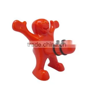 Creative Wine Accessories Red Men Bottle Opener, Corkscrew and Stopper thumbnail-4