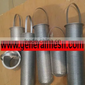 Carbon Steel Perforated Metal Basket Strainer and CYLINDER | Generalmesh thumbnail-6