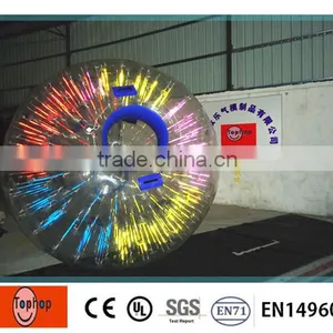 1.00mm PVC or TPU Inflatable Body Zorb Ball Shining Ball thumbnail-3
