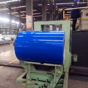 Boyuan Blue Film Covering Exported to Türkiye Color Coated PE Polyester thumbnail-1